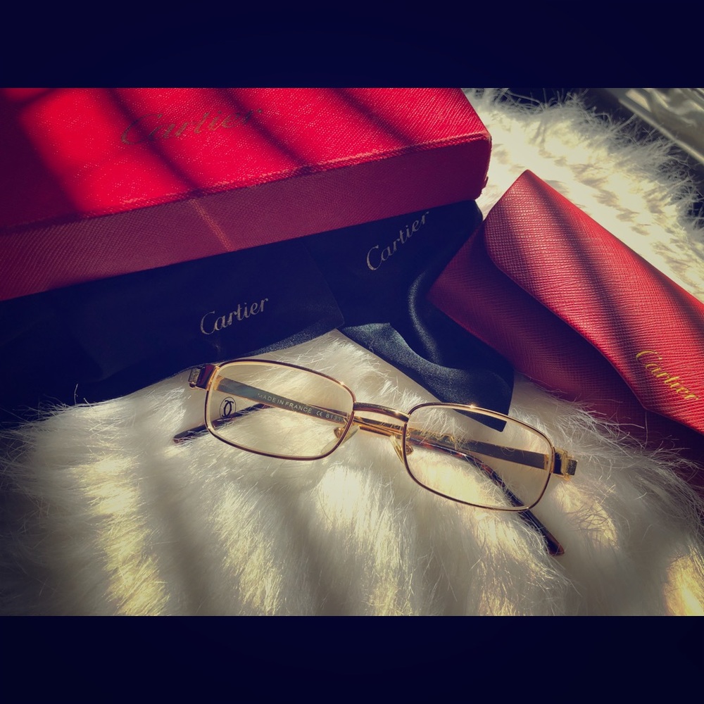 14k Gold Cartier Frames